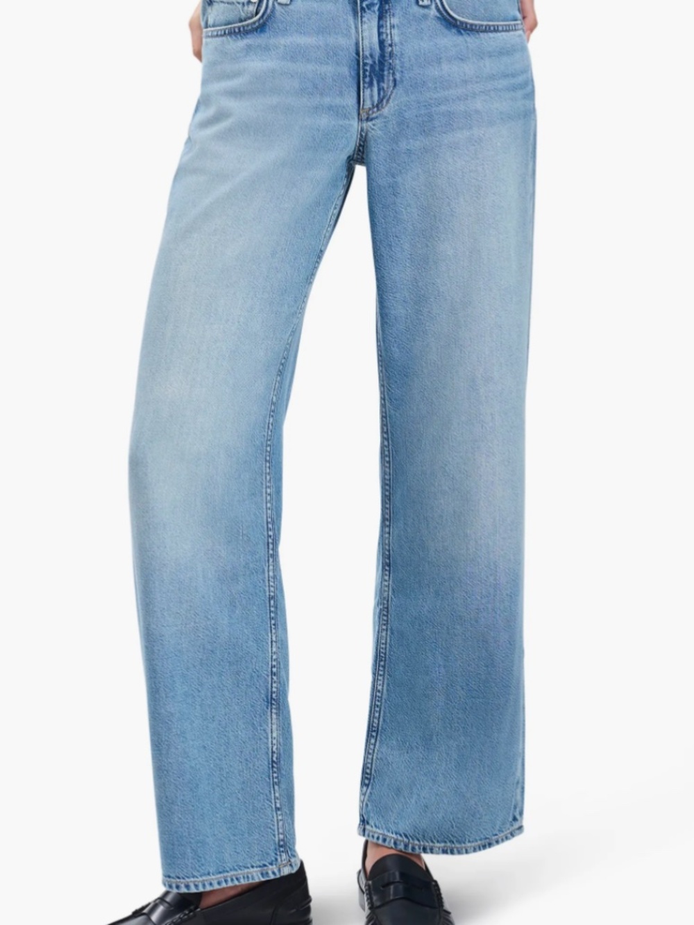 Cam Featherweight Low Rise Relaxed Straight Jeans
